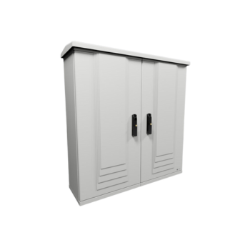 Square Electrical Kiosk(IP43) with Double Door for Full Capacity