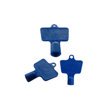 Electric meter box key in 2 pack