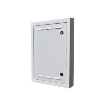 Gas Box Cover (metal) with Door/Frame for UK Standard recessed meter box