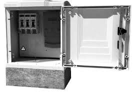 concrete plinth kiosk