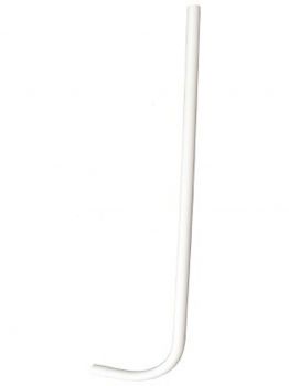 White meter box hockey stick suitable for both inside cavity walls and external use.