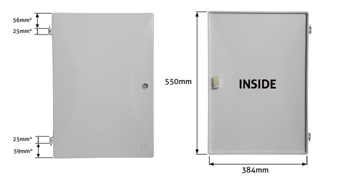 Silenttool Wohohoo Recessed Electric Meter Box Dimensions