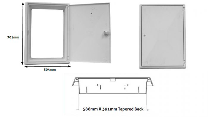 Grp Architrave Over Box Door And Frame 701x504mm