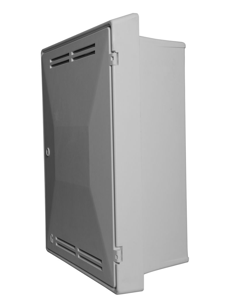 UK Standard Gas Meter Box Recessed (595x409x214mm)